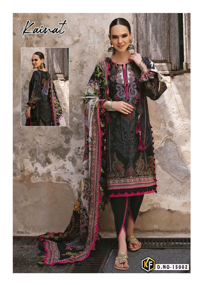 Kainat Vol 15 By Keval Heavy Luxury Lawn Pakistani Dress Material Wholesale Price In Surat
